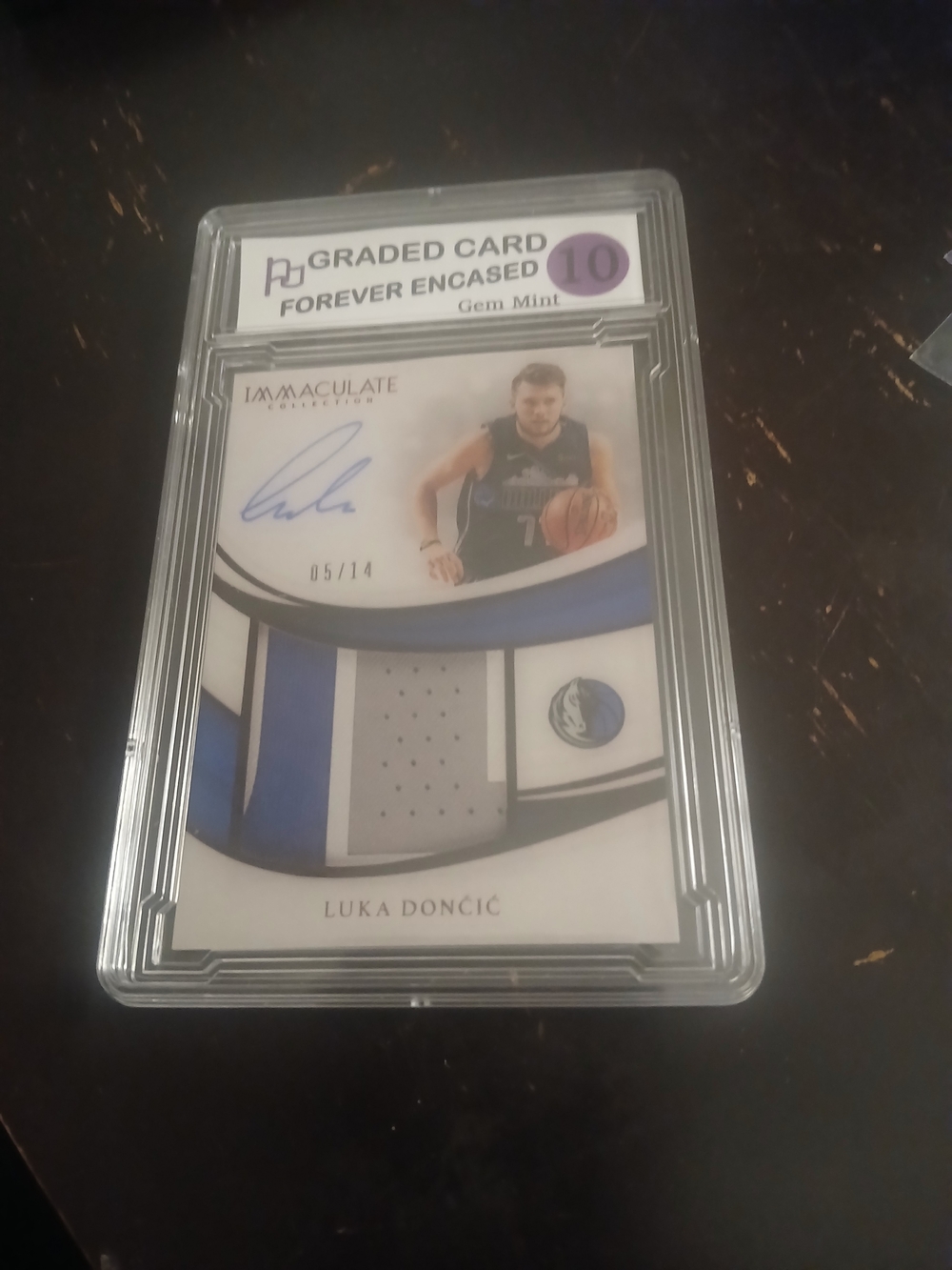 Luka Dončić Autograph Facsimile Immaculate Rookie Not Original Non Patch